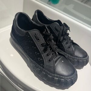 Black Designer Sneakers